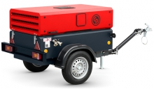 Дизельный компрессор Chicago Pneumatic CPS90 на шасси