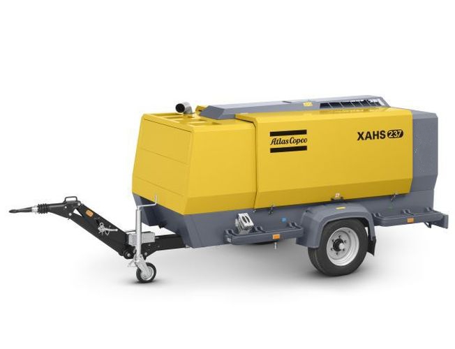 Дизельный компрессор Atlas Copco XAHS 237 DD на шасси