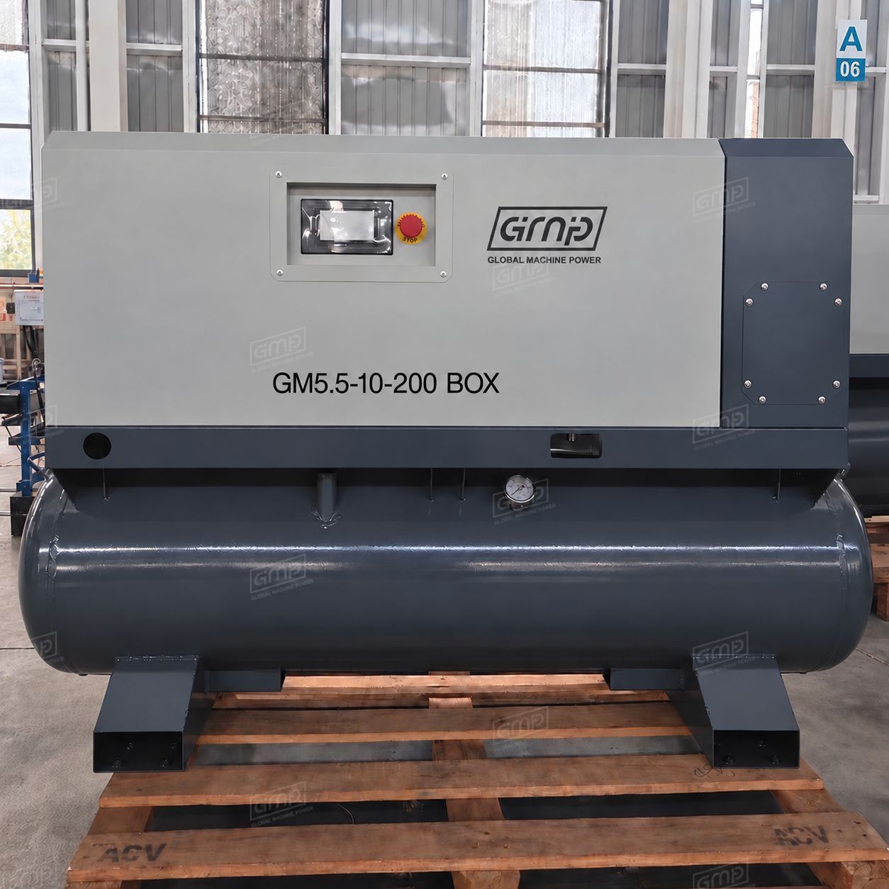 Винтовой компрессор GMP GM5,5-10-200 BOX