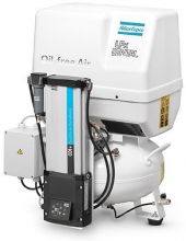 Поршневой компрессор Atlas Copco LFx 1,0 D 1PH на ресивере(50 л) с осушителем SDP
