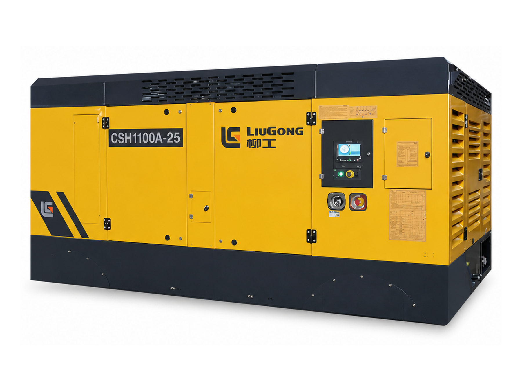 Дизельный компрессор LiuGong CSH1100A-25 Low-noised IIIA Cummins Тип.1
