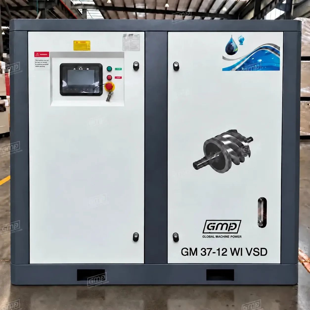 Безмасляный компрессор GMP GM 37-12 WI VSD