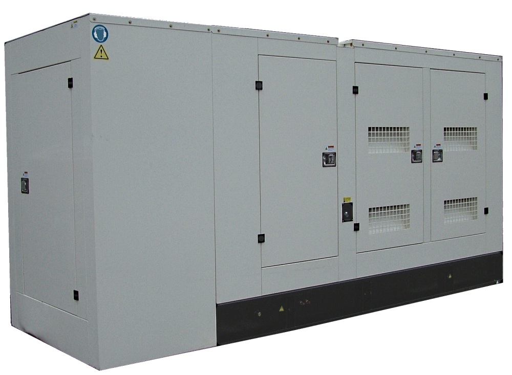 Газовый генератор Gazvolt 100T23 в кожухе с АВР