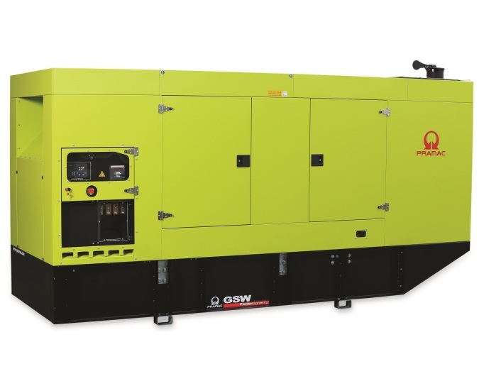 Дизельный генератор Pramac GSW250P в кожухе с АВР