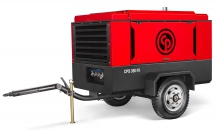 Дизельный компрессор Chicago Pneumatic CPS350-12 CS на шасси