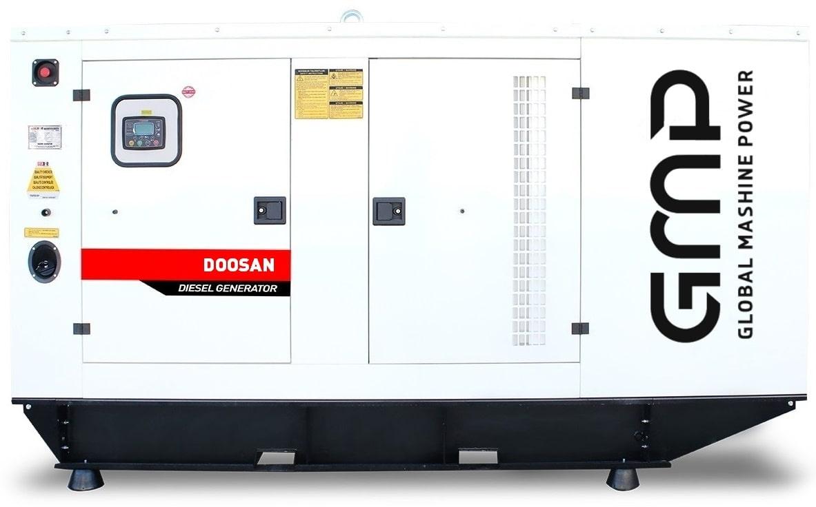 Дизельный генератор Doosan GMP 490DM в кожухе