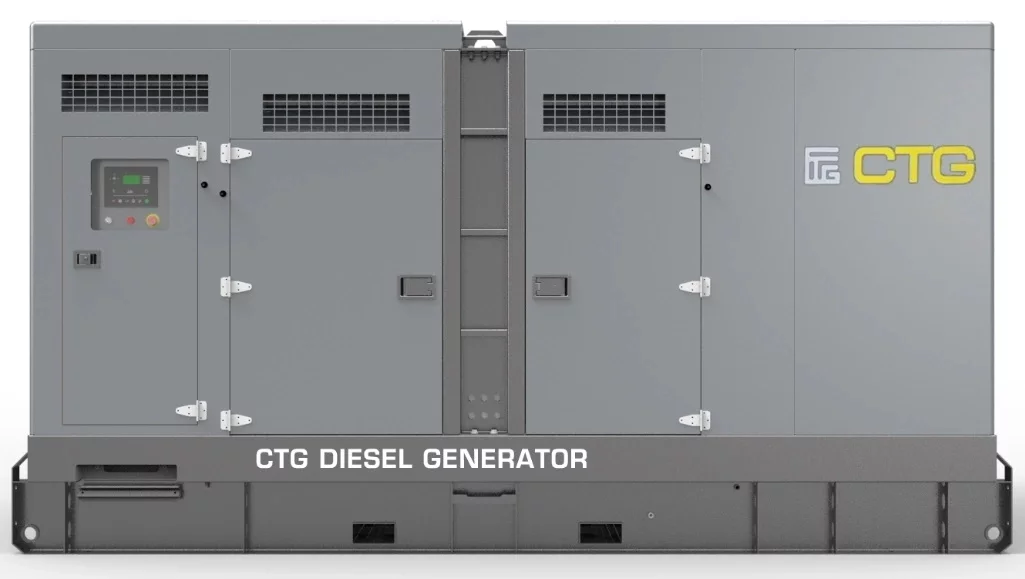 Дизельный генератор CTG 2750С в кожухе
