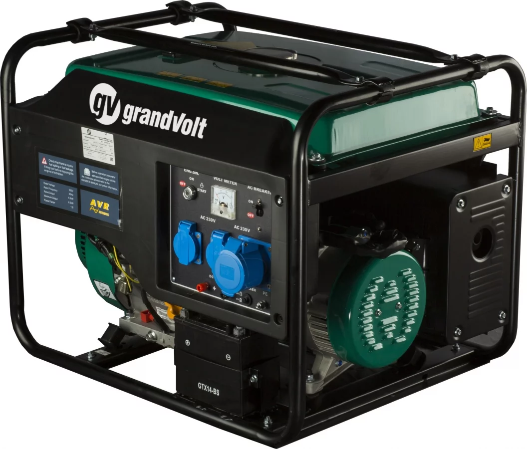 Бензиновый генератор Grandvolt GV 8500 M ES