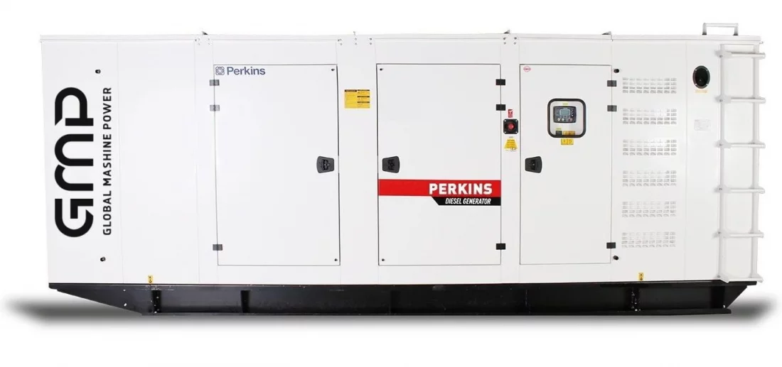 Дизельный генератор Perkins GMP 1000PM в кожухе