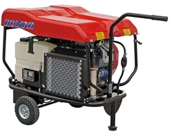 Винтовой компрессор Rotair VRK 160-6 на шасси