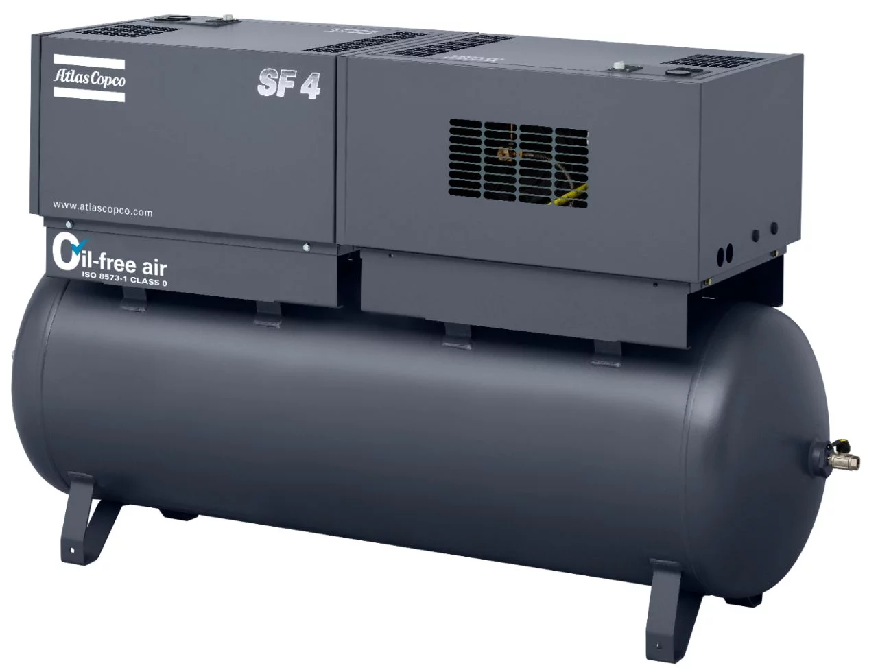 Спиральный компрессор Atlas Copco SF8 8P SKID TWIN (500l)