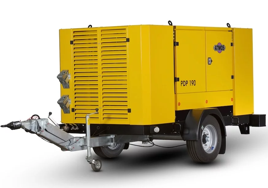 Дизельный компрессор Atmos PDP 190 8 регул с тормозом