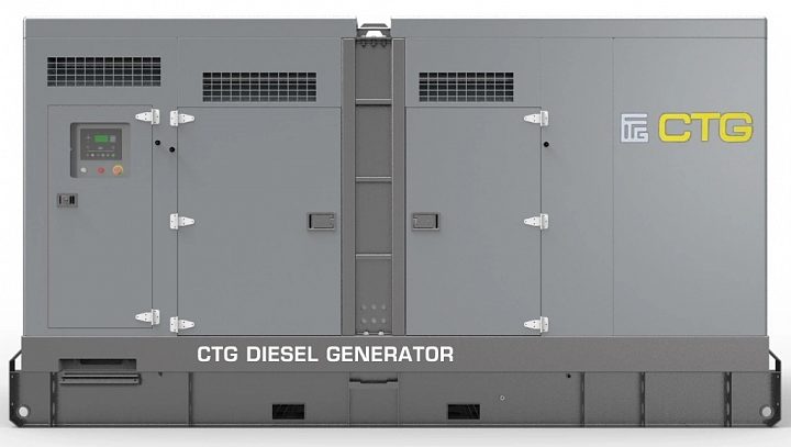 Дизельный генератор CTG 138C в кожухе