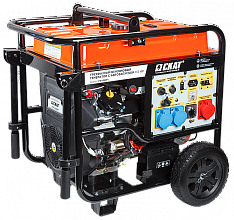 Бензиновый генератор SKAT УГБ-11500ЕТ с АВР — фото 1