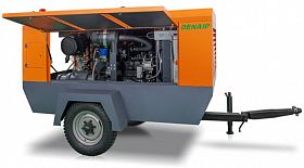 Дизельный компрессор Denair DACY-20/16 (на шасси) — фото 3