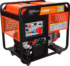 Дизельный генератор SKAT УГД-11500EТ с АВР — фото 1