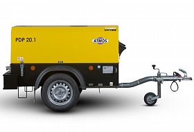 Дизельный компрессор Atmos PDP 20 7 регул без тормоза — фото 2