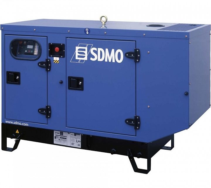 Дизельный генератор SDMO K 10M в кожухе с АВР