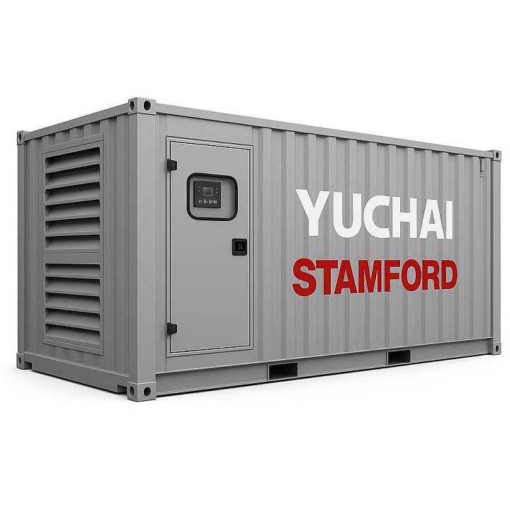 Дизельный генератор Yuchai GMP AY894 в кожухе