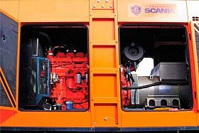 Дизельный генератор Scania GMP 770S в кожухе — фото 4
