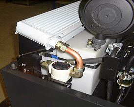 Дизельный компрессор Atmos PDP 35 7 на салазках — фото 4