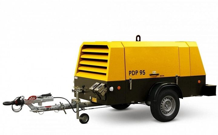 Дизельный компрессор Dalgakiran PDP 95-10 (регул с тормозом)