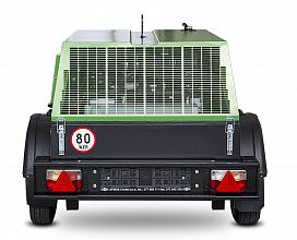 Дизельный компрессор Atmos PDP 65 7 фикс с тормозом — фото 7