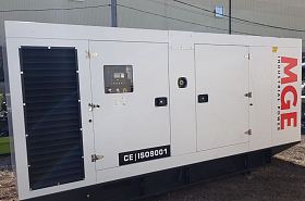 Дизельный генератор Doosan MGE 450-Т400 в кожухе с АВР — фото 5